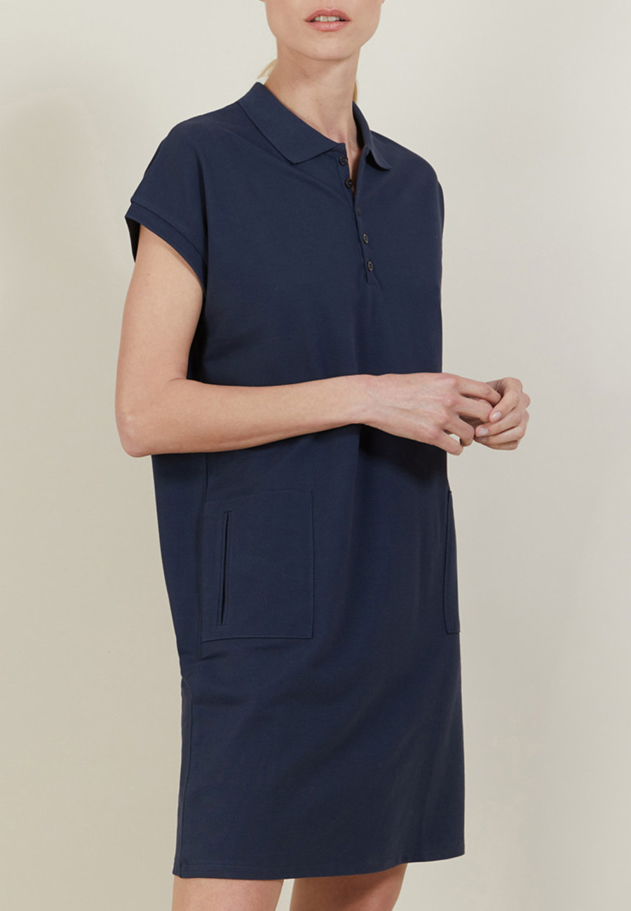 Short-sleeved cotton dress - Angy