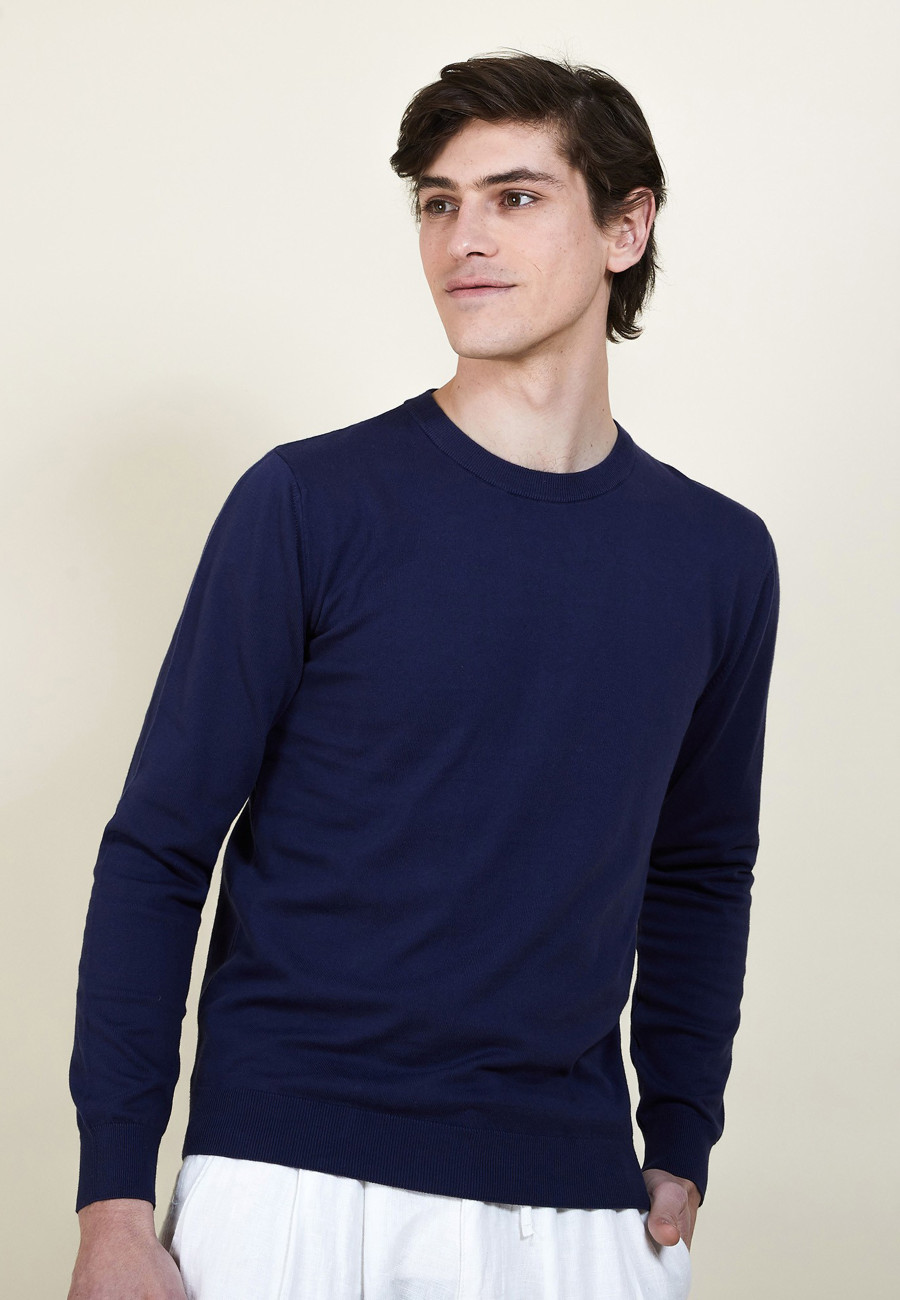 Pull col rond en coton - Balboa