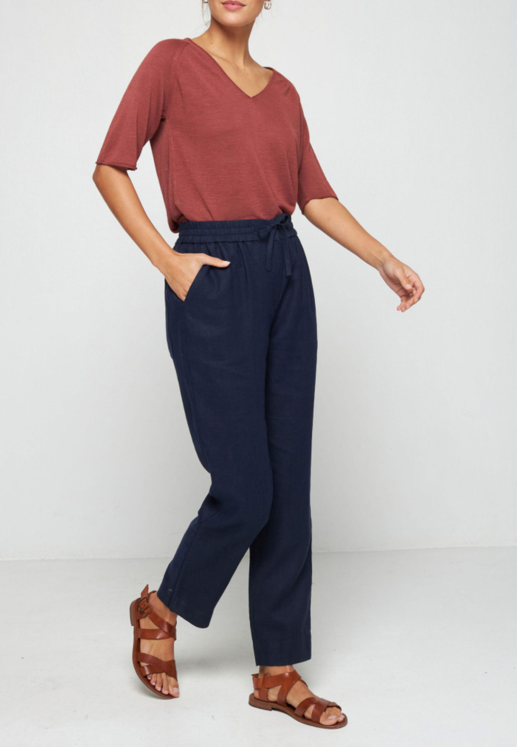 Casual linen pants - Toscane