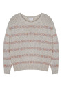 Striped cotton and linen sweater - Thildie