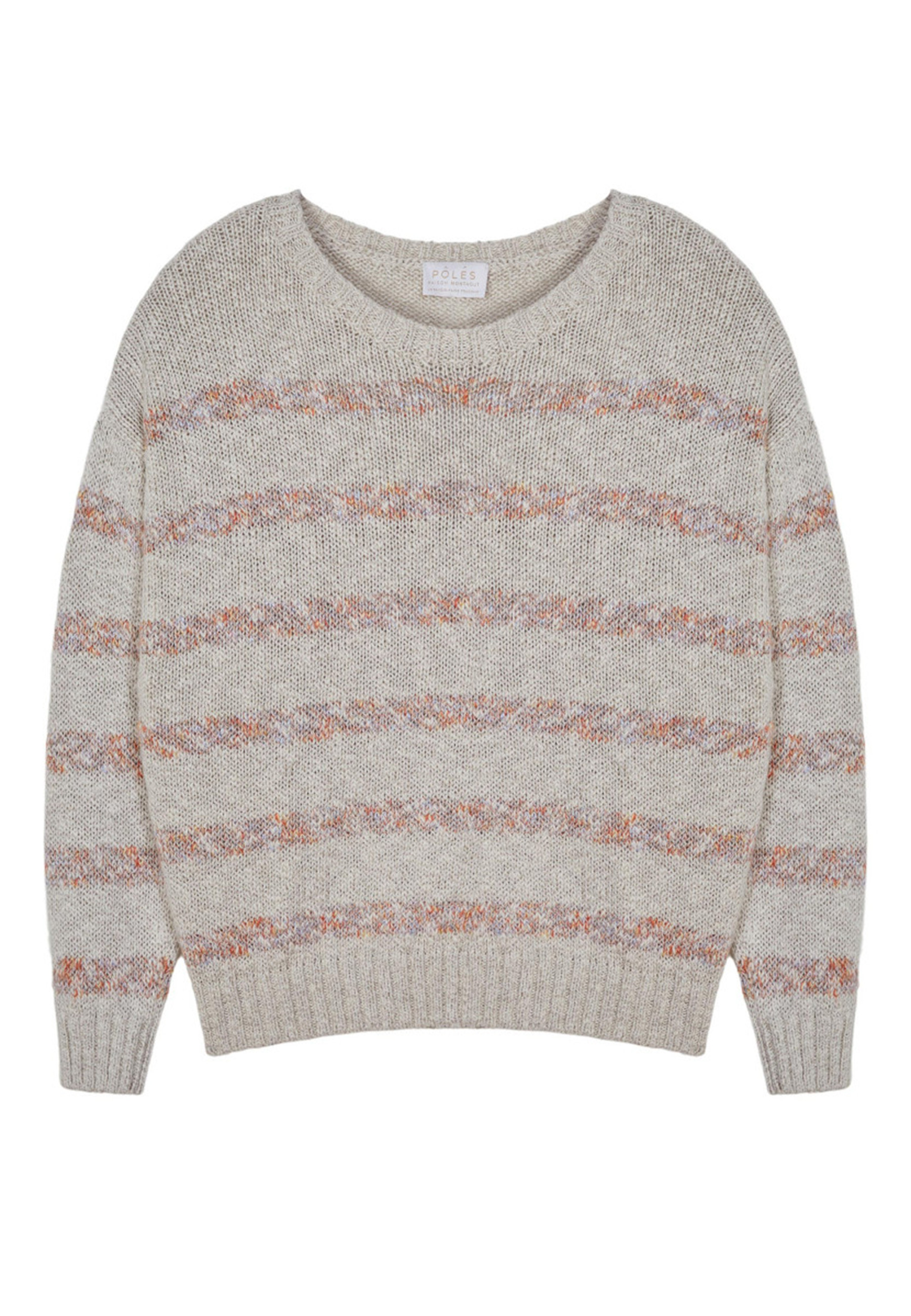 Pull rayé en coton et lin - Thildie 