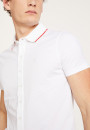 Short-sleeved cotton jersey shirt - Baccara