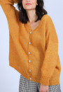 Pull col V avant et arrière en mohair