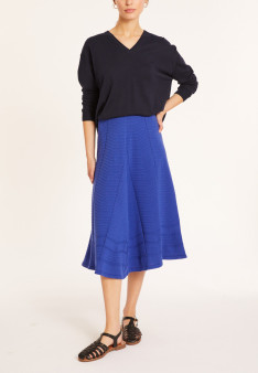 Organic cotton V-neck sweater - Meve