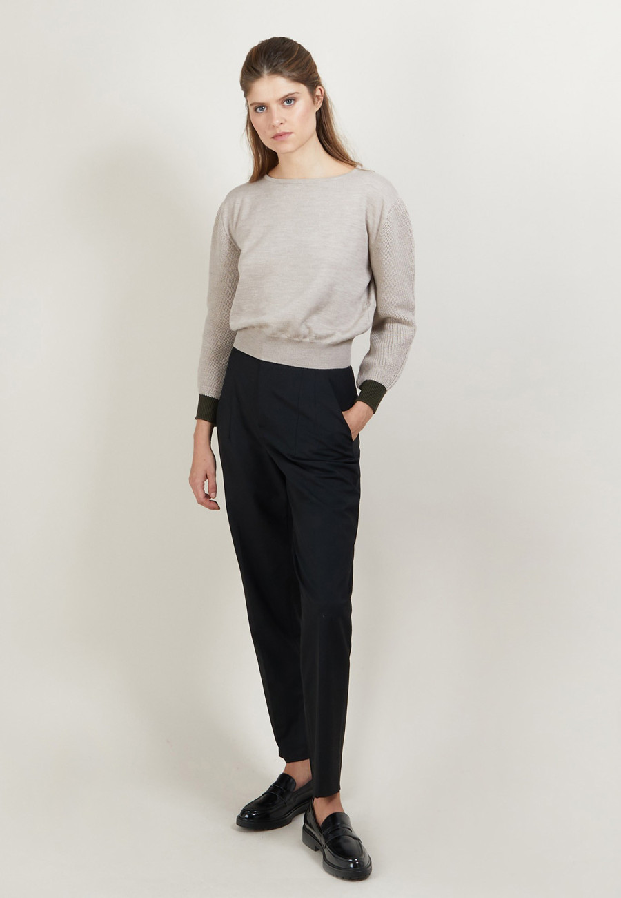 Pull court en laine - Fanfan