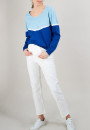 AUDREY - Marine/Beige/Blanc 6955 Bleu Marine