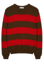 Pull grosses rayures en coton - Rivage