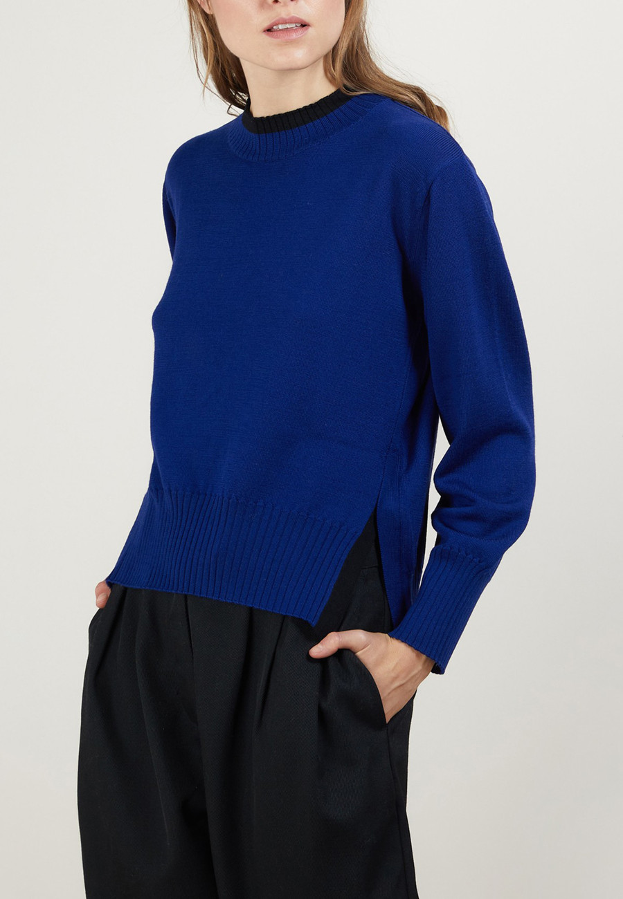 Two-tone wool sweater - Gimmie