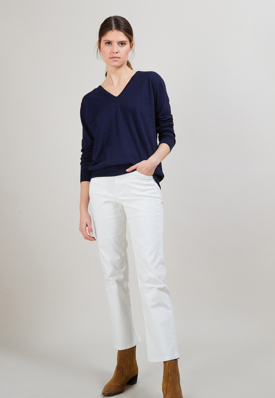 Linen cashmere sweater - Blondie