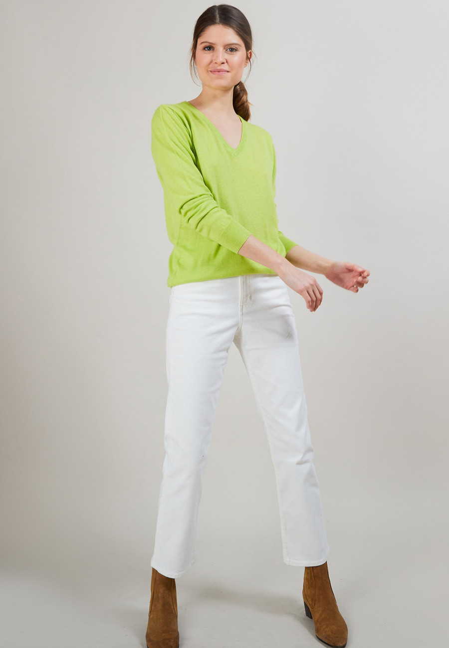 Pull en cachemire lin - Blondie