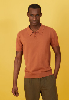Polo uni en coton sec - Bank
