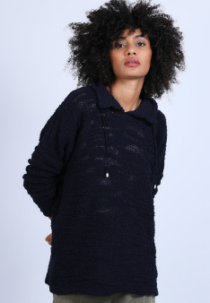 Pull oversize à lacet - Semya