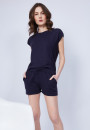 Short en coton cachemire- Harem