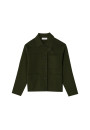 Merino wool jacket with buttons and pockets - Coline