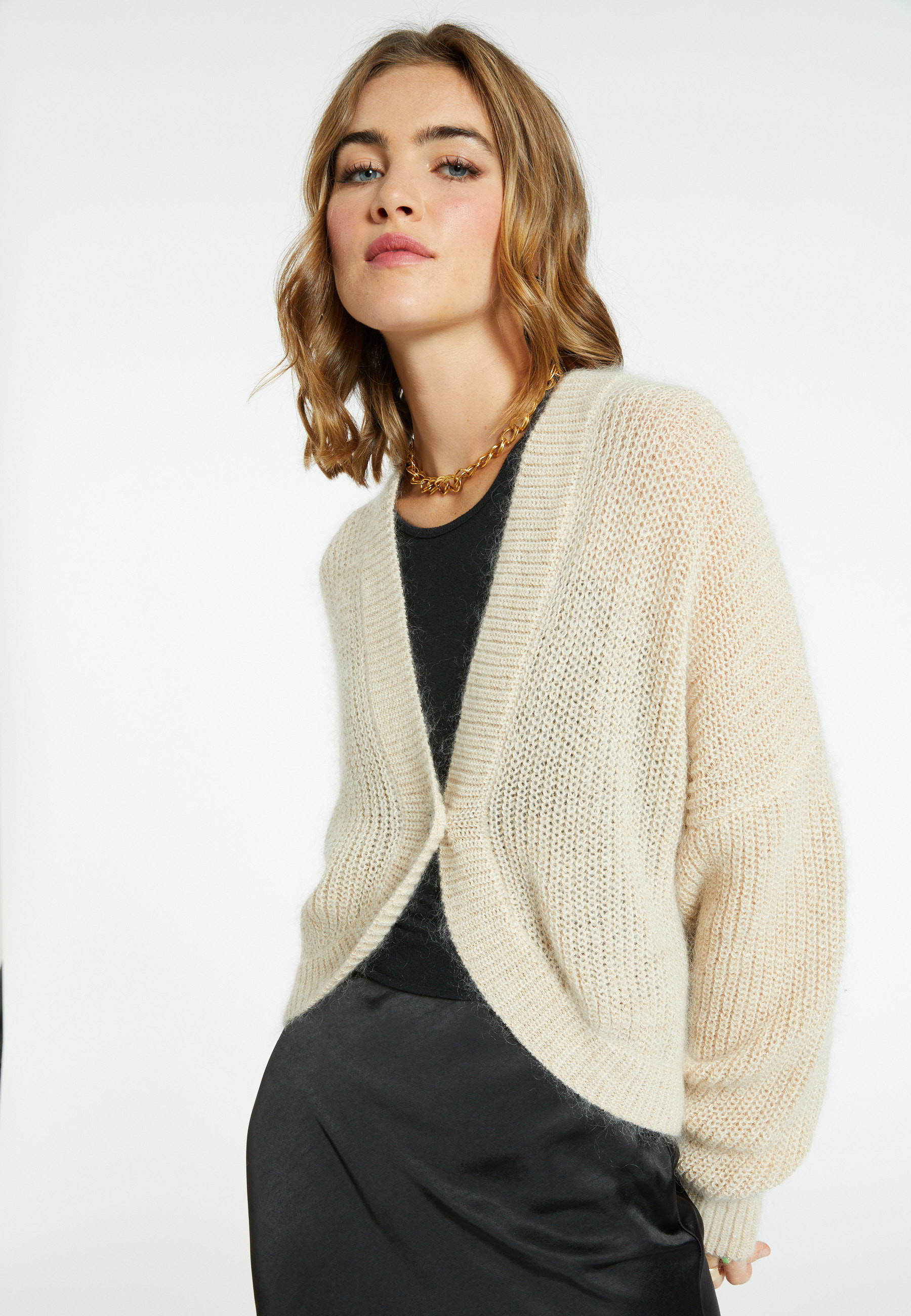 Gilet ample en mohair - Ciara 8334