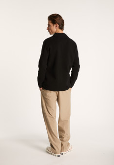 Blazer à poches en coton - Bacari 7212 fusain - 83 Kaki