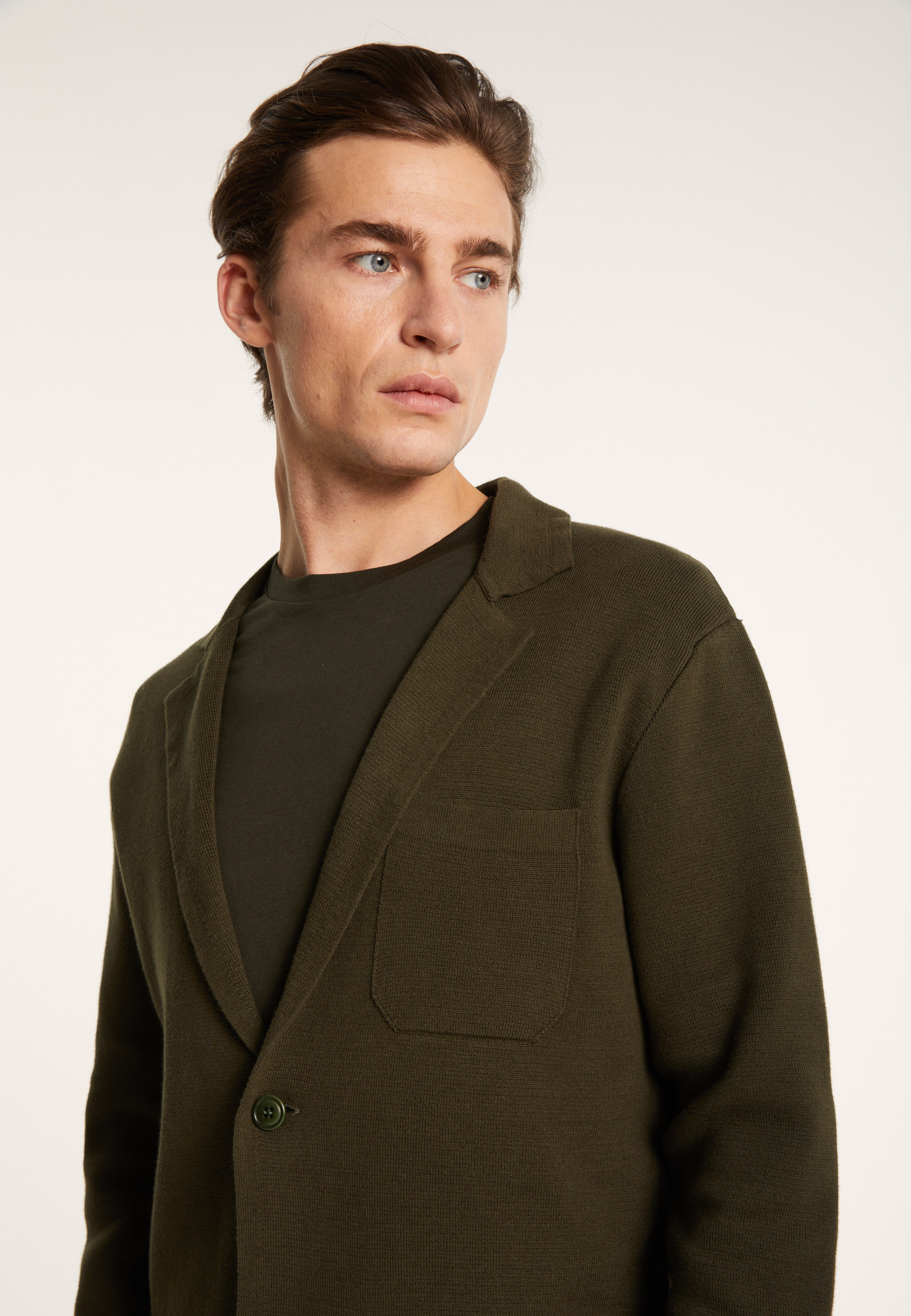 Cotton blazer with pockets - Bacari