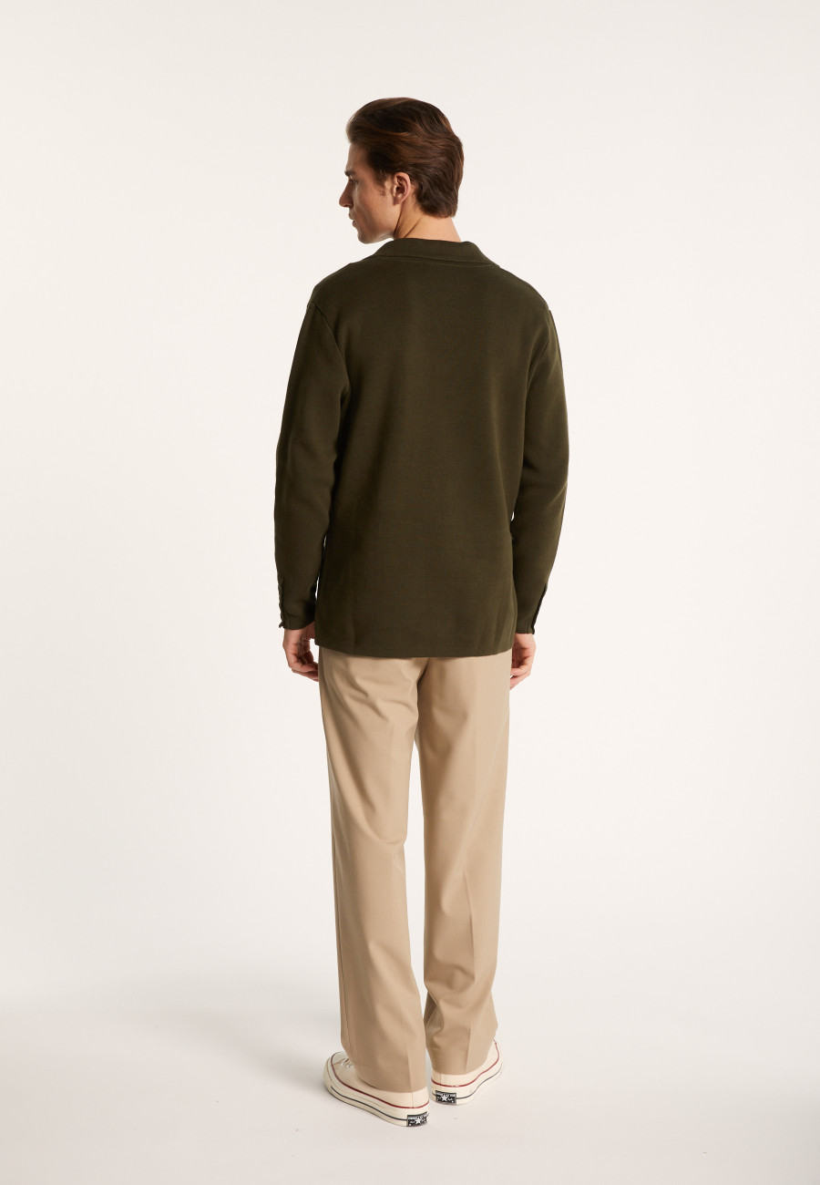 Cotton blazer with pockets - Bacari