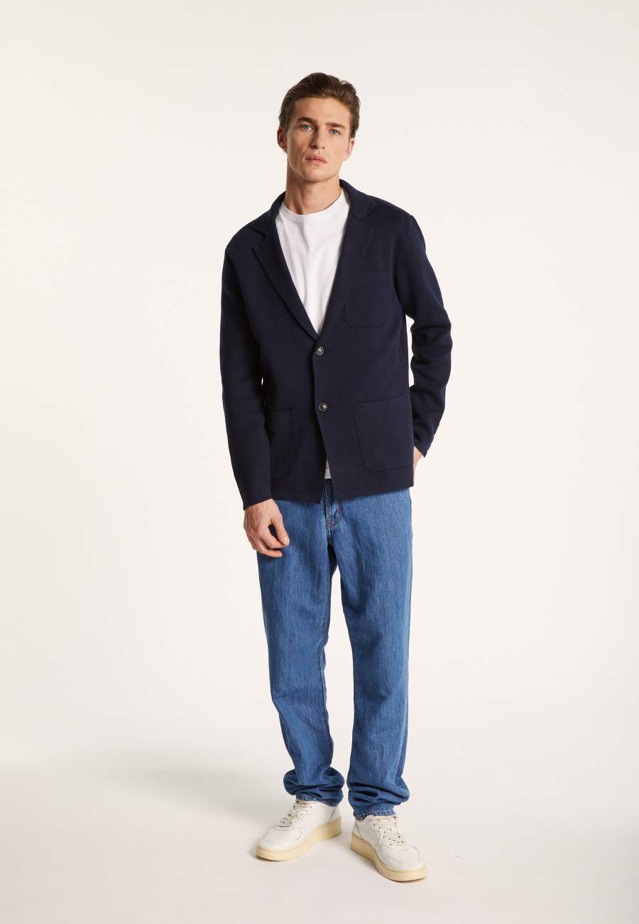 Blazer à poches en coton - Bacari