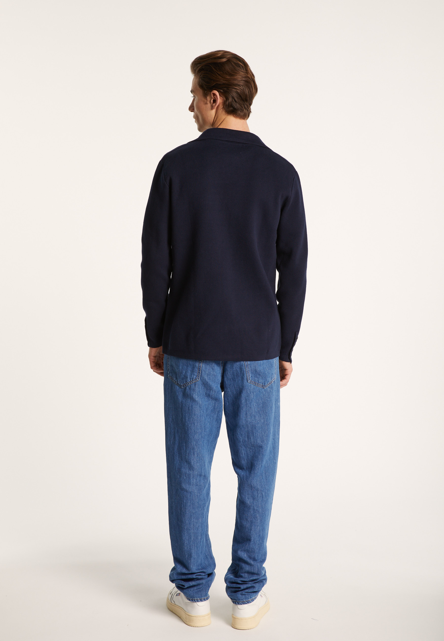 Blazer à poches en coton - Bacari 7212 fusain - 83 Kaki