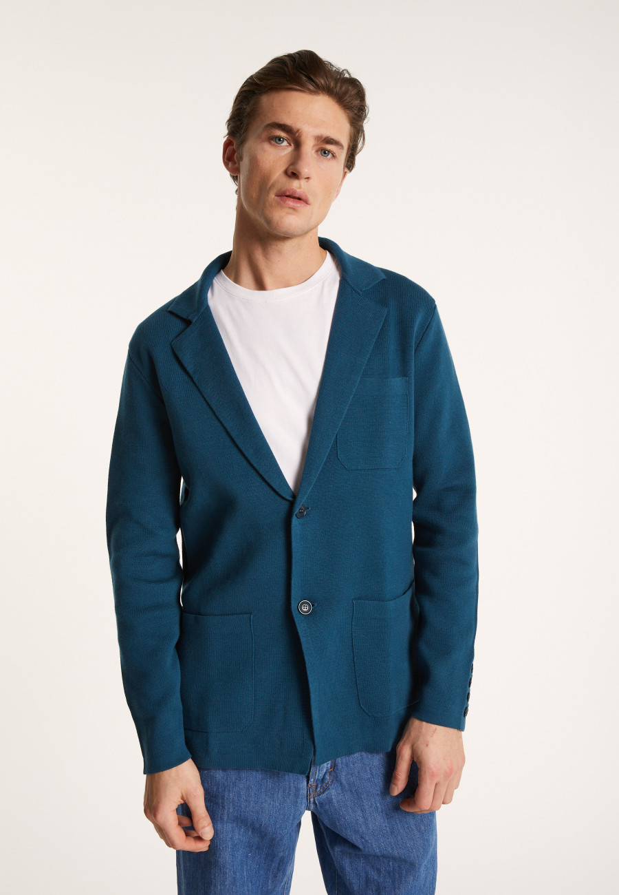 Cotton blazer with pockets - Bacari