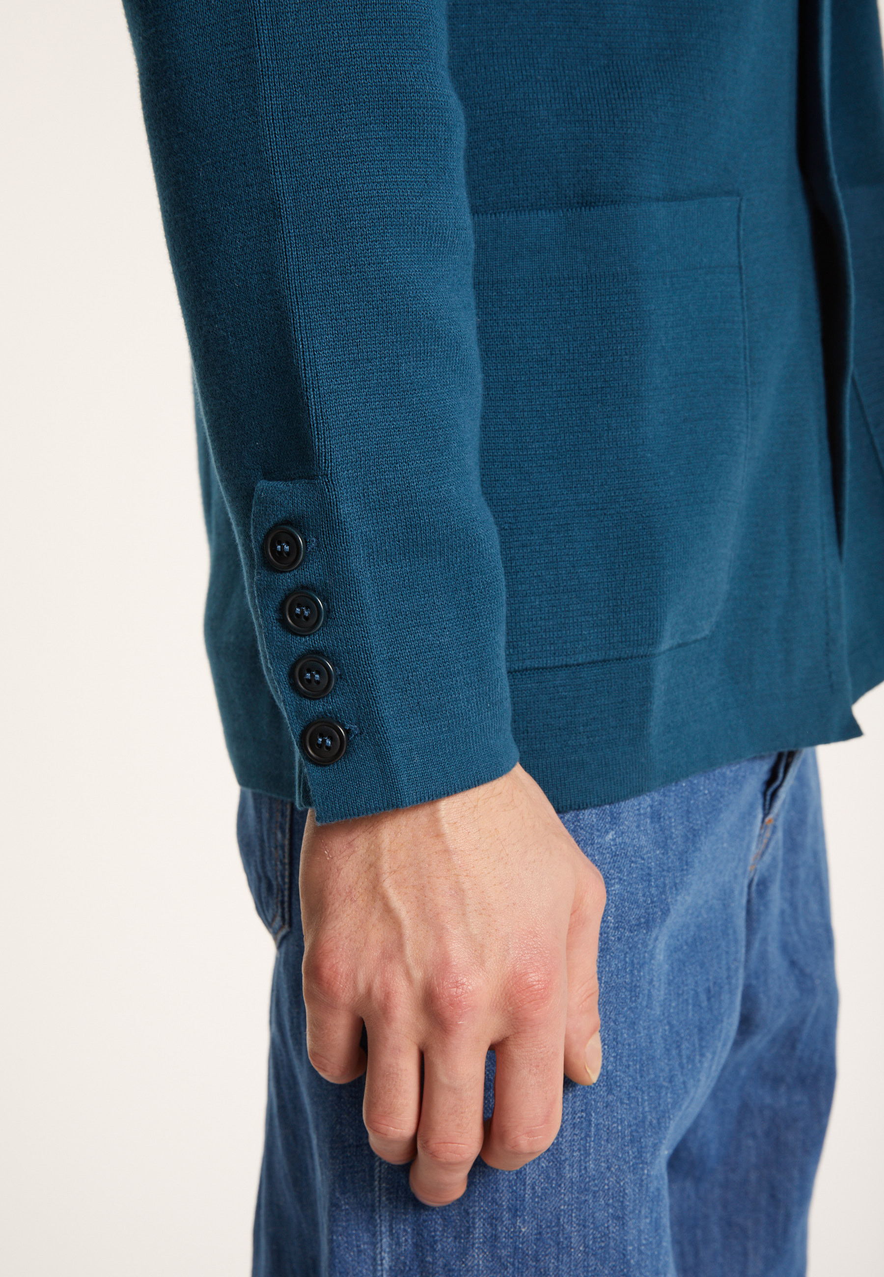 Cotton blazer with pockets - Bacari