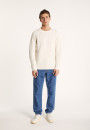 Pull manches raglan en coton bio - Pepino 7200 blanc - 02 Blanc