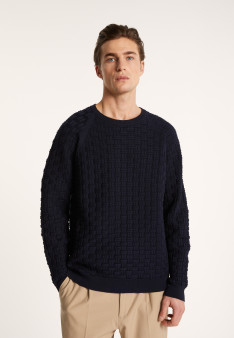 Pull manches raglan en coton bio - Pepino 7200 blanc - 02 Blanc