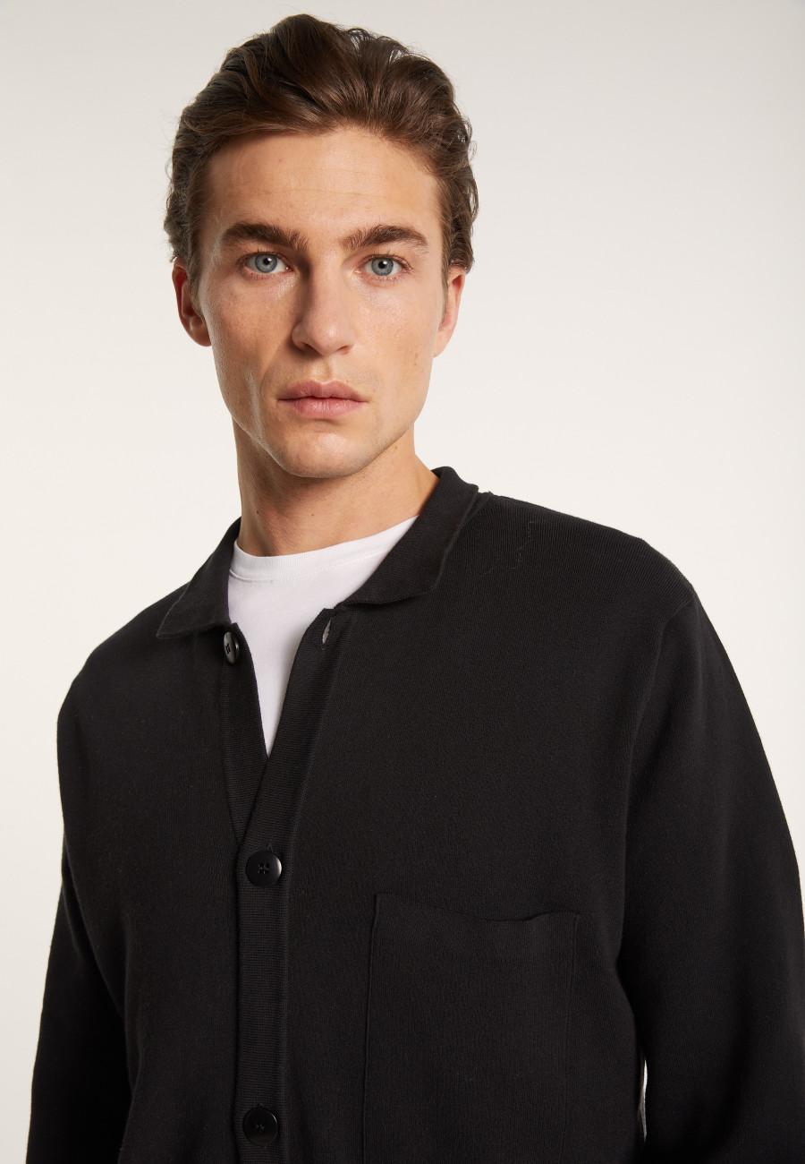 Dry cotton cardigan with pockets - Balto