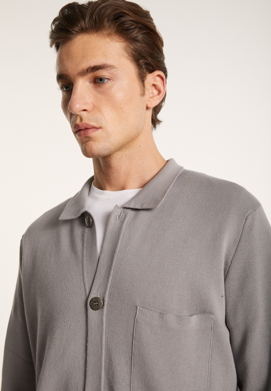 Dry cotton cardigan with pockets - Balto