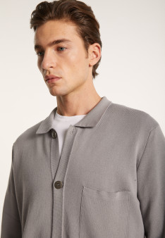 Gilet à poches en coton sec - Balto 7240 marine - 05 Bleu marine