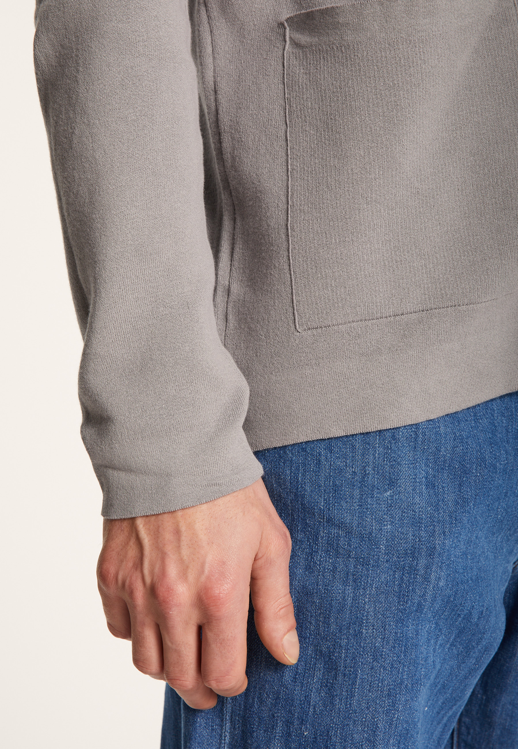 Gilet à poches en coton sec - Balto 7240 marine - 05 Bleu marine