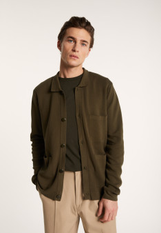 Dry cotton cardigan with pockets - Balto