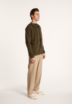 Dry cotton cardigan with pockets - Balto
