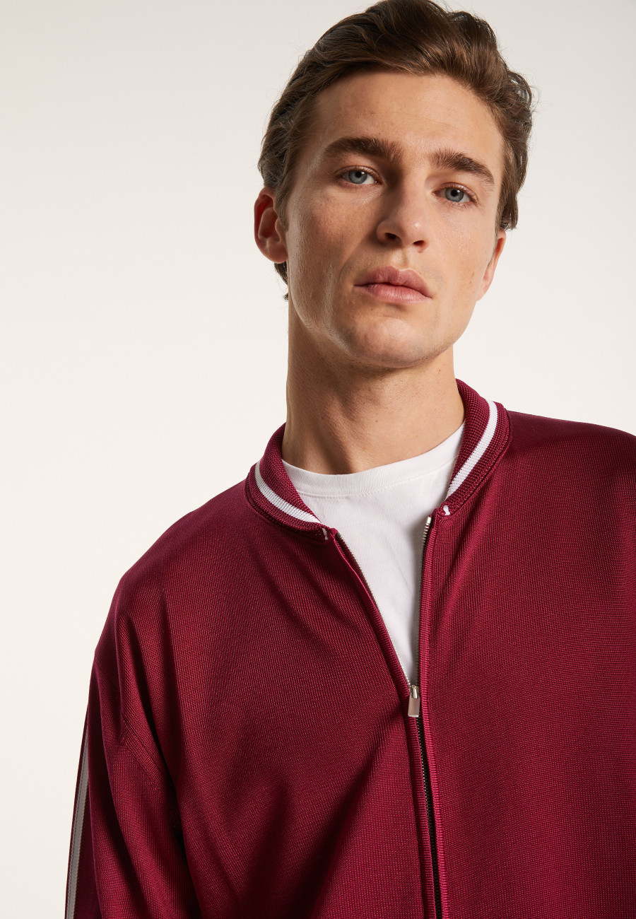 Colete com zíper em Fil Lumière - Paddy