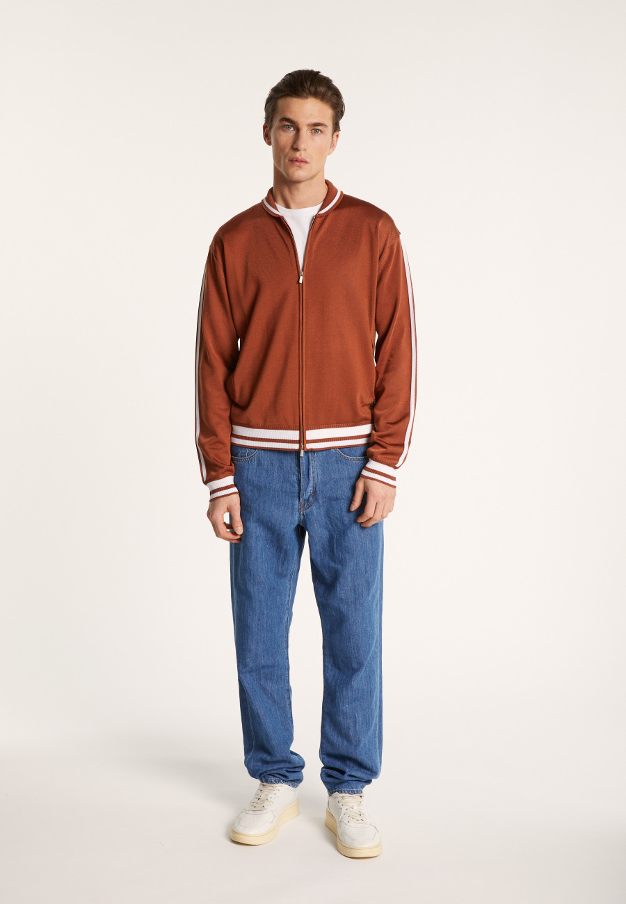 Gilet zippé en Fil Lumière - Paddy