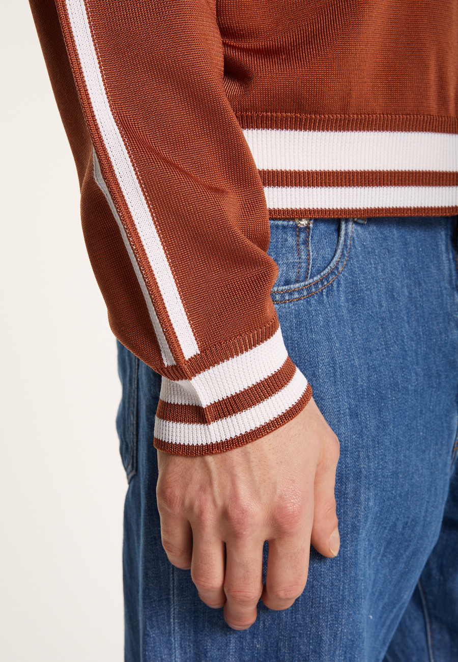 Gilet zippé en Fil Lumière - Paddy