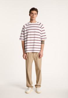 Striped cotton T-shirt - Patrick