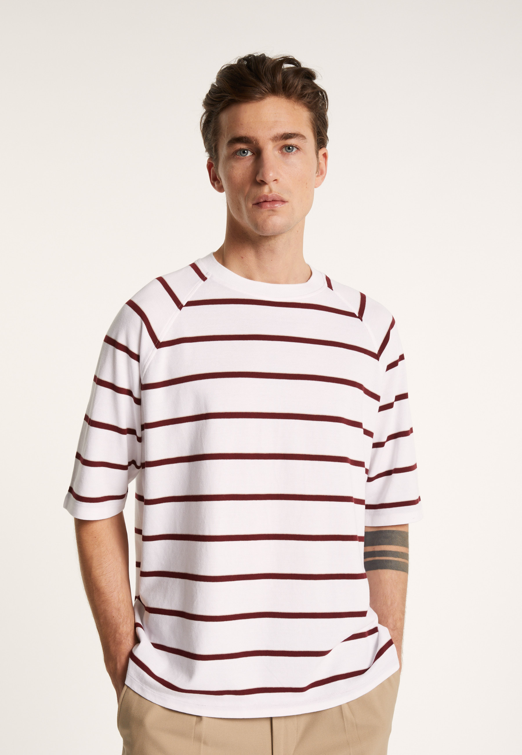 Striped cotton T-shirt - Patrick