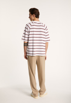 Striped cotton T-shirt - Patrick
