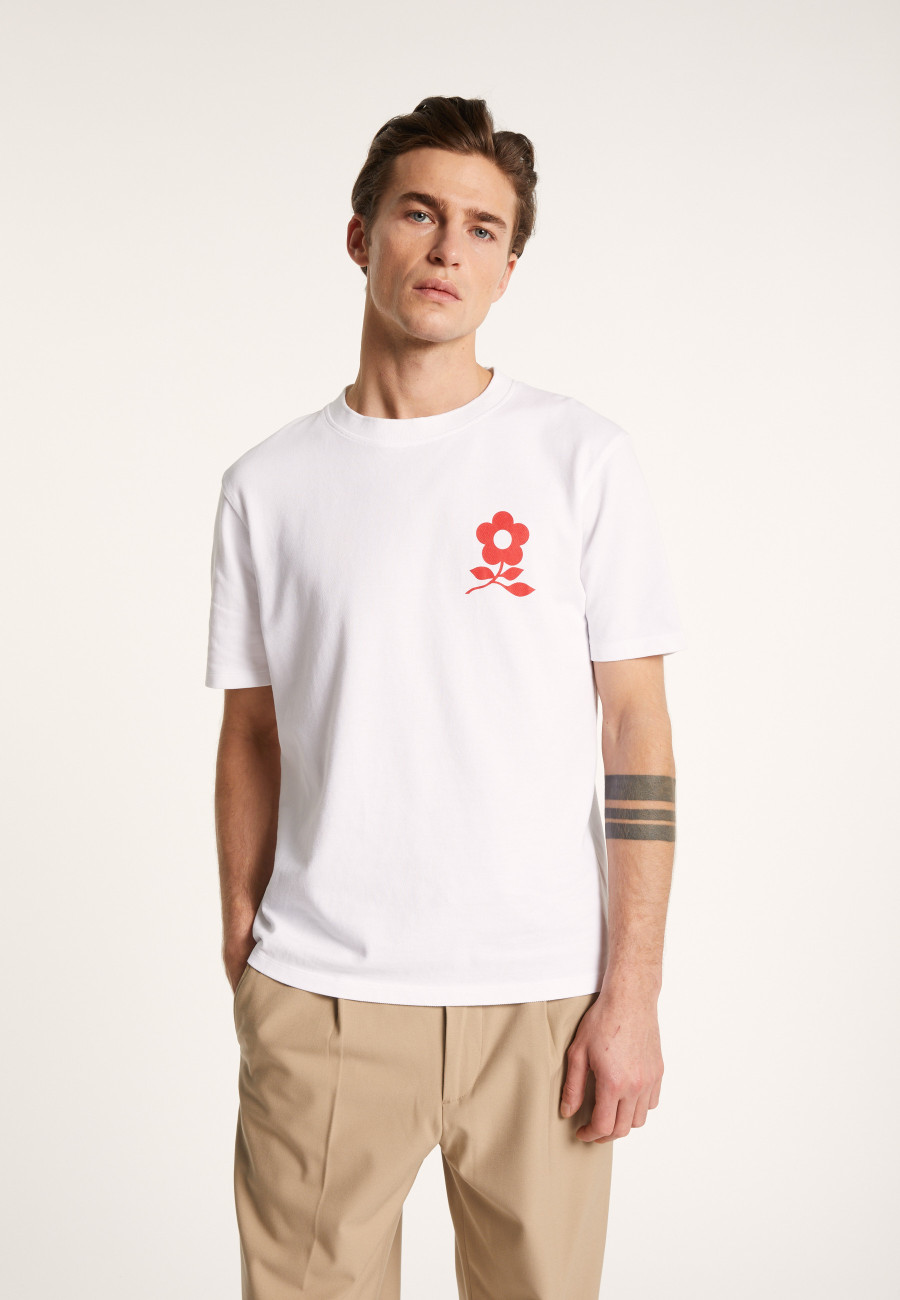 T-shirt en coton avec logo - Bahut