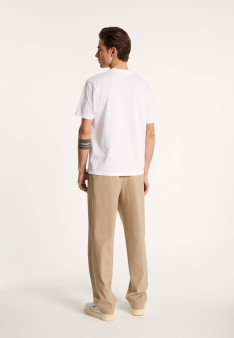 T-shirt en coton avec logo - Bahut 7240 marine - 05 Bleu marine