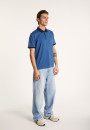 Polo bicolore en coton bio - Ignacio