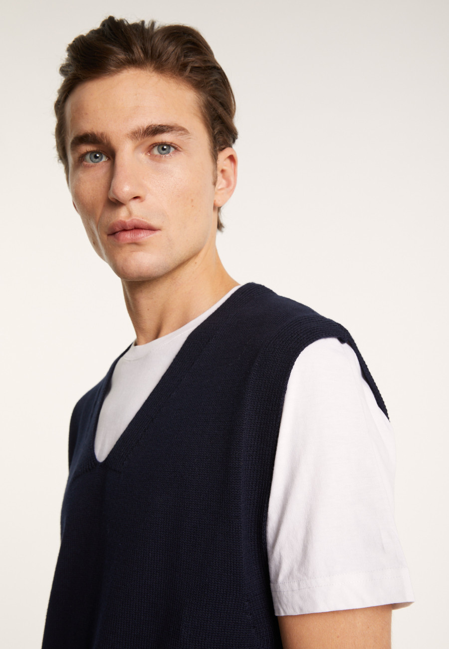 Sleeveless Organic Cotton Sweater - Isodor