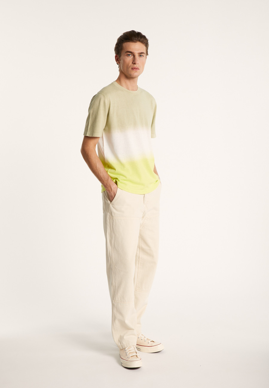 T-shirt col rond dip dye - Ivanoe