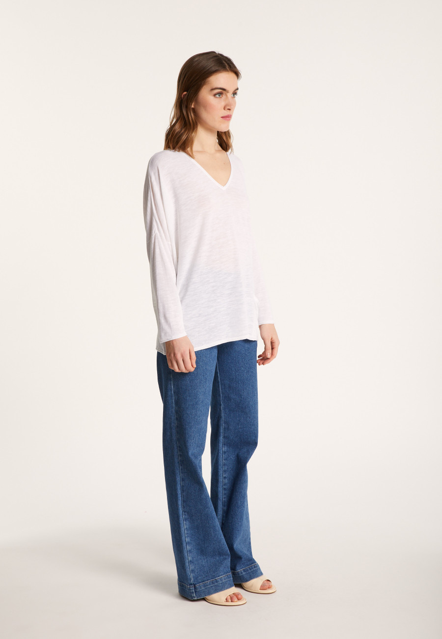 Long Sleeve V-neck T-shirt - Balou