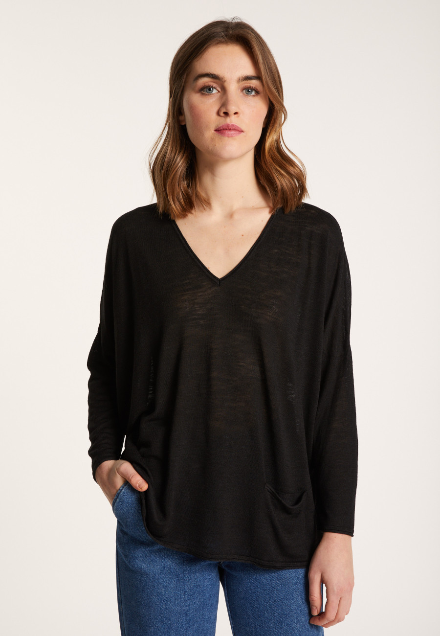 T-shirt ample en lin flammé - Balou