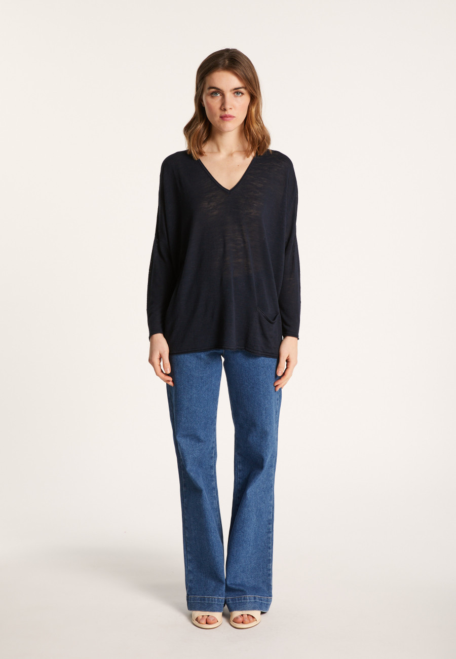 T-shirt ample en lin flammé - Balou