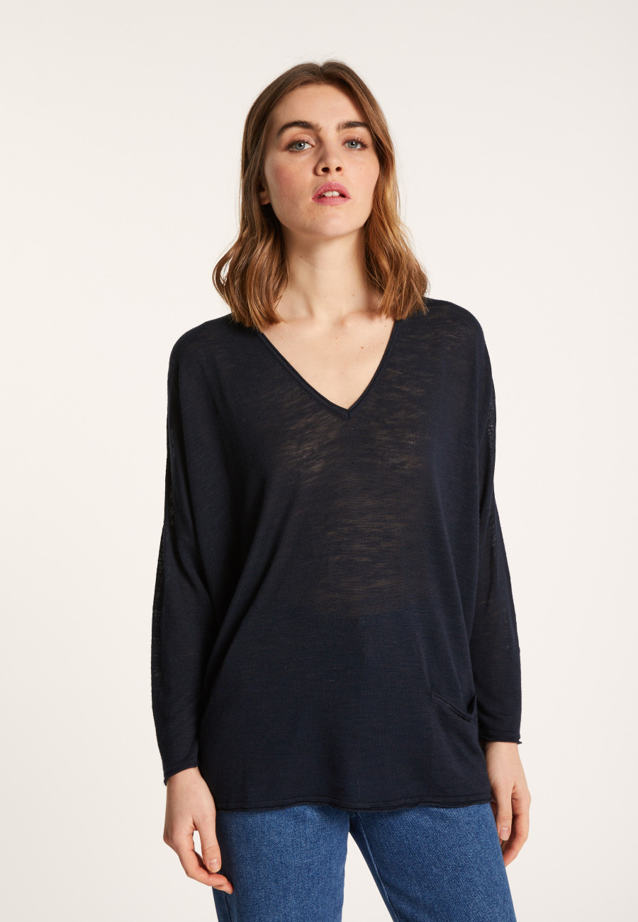 T-shirt ample en lin flammé - Balou