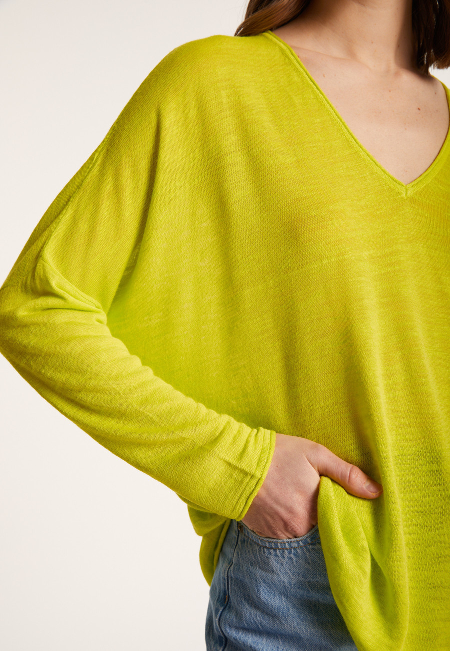 Long Sleeve V-neck T-shirt - Balou